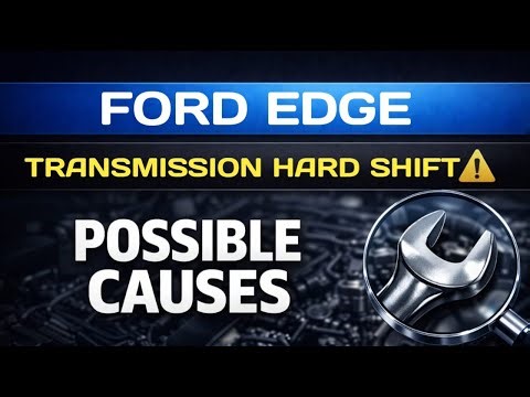 Ford Edge Transmission Hard Shift – Causes of Rough Gear Changes