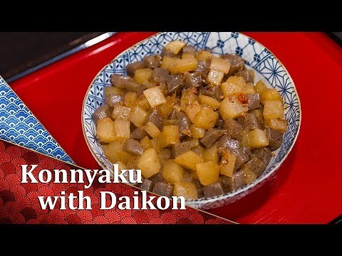 Konnyaku Daikon - a Cooking Japanese recipe