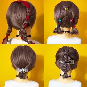 Simple hairstyles for girls with short hair | Hair Show