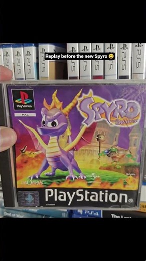 Spyro The Dragon | PS1 🎮 #spyrothedragon #ps1 #physicalgames