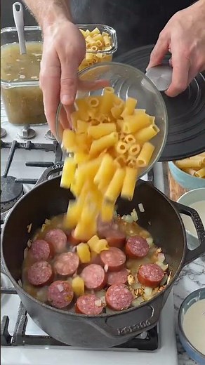 Quick Kielbasa Pasta In One Pot For Busy Families | Lazy Meal Prep