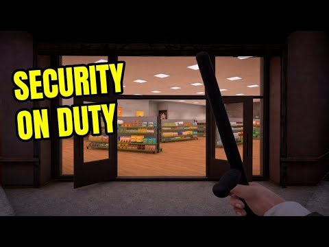 Working Security in Supermarket Guard Simulator Playtest