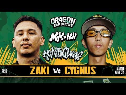 Zaki vs Cygnus | Santigwar | Oragon Rap Battles
