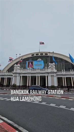 2.3K views · 18 reactions | Bangkok Railway Station Hua Lamphong Thailand | Structural Studio | Facebook