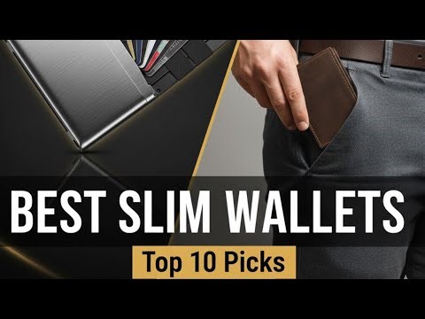 Top 10 Slim Wallets for Men 2025 (Best Minimalist EDC Picks!)