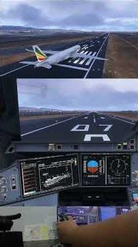 Addis Ababa Bole Takeoff Airbus A350 iniBuilds #msfs2024 #aviation #flightsimulator