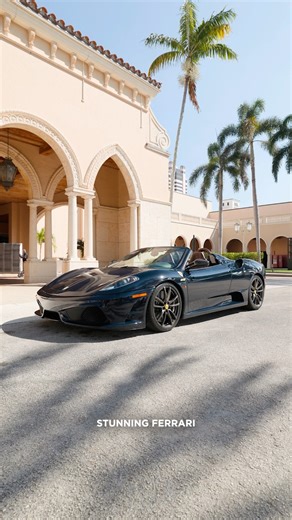 Colors make cars. Finished in rare Blu Pozzi over Terra Bruciata, this Ferrari Scuderia Spider 16M is believed to be the only U.S.-delivery example specified in this elegant blue with Argento Nürburgring and Nero striping. The cabin features full leather with Blu Scuro and Cuoio accents and over $18,000 in factory options, while just 5,941 miles and complete books, tools, and records underscore its careful preservation. Register to bid at the link in bio. #RMCavallino #RMSothebys #CavallinoClass