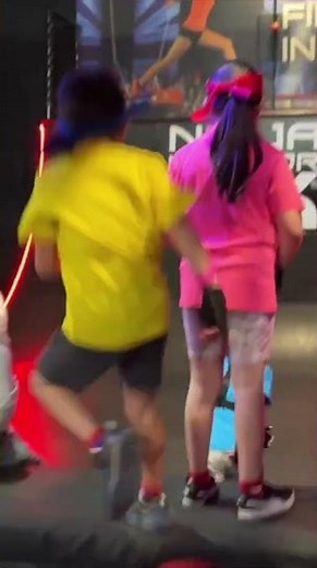 Can Kids Beat the Ninja Warrior Course?