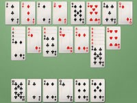 Jeu Algerian Patience Solitaire