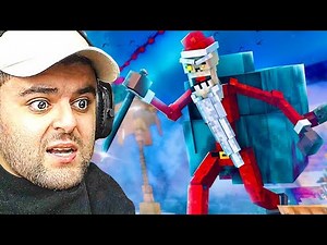 საშიში სანტასგან გადარჩენა! - Minecraft DAY 1