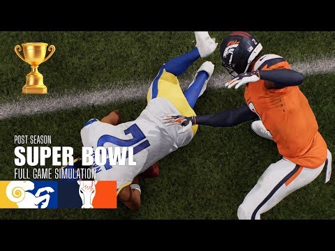 Rams vs. Broncos | 2025 Season Super Bowl | Madden NFL 26 Simulation