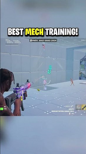 BEST Mech Training… 😱✅ #fortnite #fortniteclips