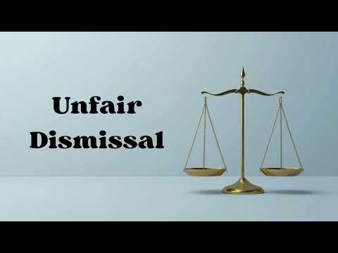 Dismissed from Work? This Could Be UNFAIR!