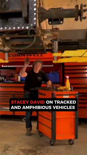 Under the hood of machines built to go anywhere. Stacey David breaks down tracked and amphibious vehicles—how they’re engineered, why they work, and what makes them unstoppable on land and water. 📺 Watch Gearz tonight at 6:30 PM ET on RACER Network | RACER Network