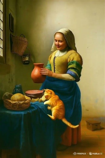 When the Milkmaid Makes the Mess, / Quand la Laitière perd son calme