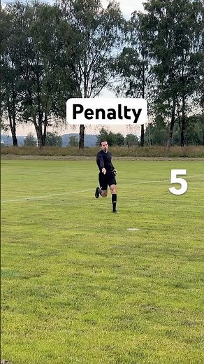 Referee signals - Penalty #refereesignals #football #footballreferee #penalty