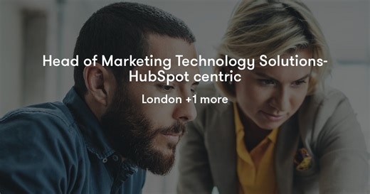 Head of Marketing Technology Solutions- HubSpot centric | Basware