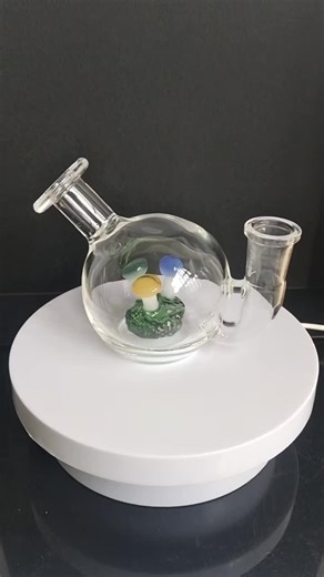 Save Big on Bulk Mushroom Hookah Pipe Premium 4inch Mushroom Glass Bong Water Pipe Smoking Hookah Bubbler With 14mm Mushroom Bowl | Best Deals on DHgate