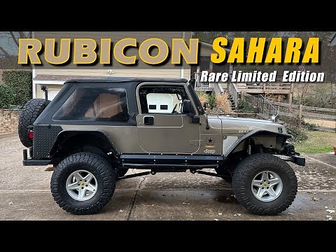 2005 Jeep Rubicon Sahara / RARE HOLY GRAIL Jeep LJ