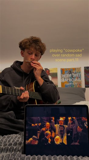 "that’s my boy"💔 video : @Netflix #cowpoke#harmonica#harrypotter#sads... | cowpoke