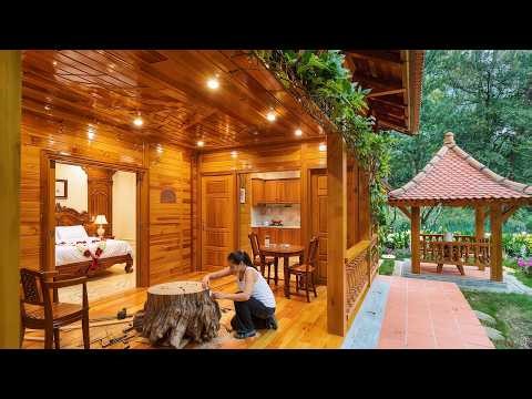 Talented girl transforms abandoned house into dream villa in just 301 days.| by @trieuthicoi6868