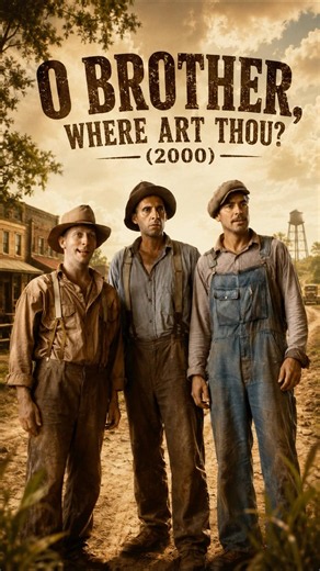 O Brother, Where Art Thou? (2000) | The Trio Follows George “Baby Face” Nelson Into a Bank Job