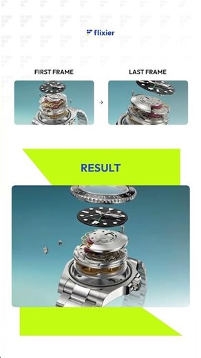 The easiest way to pull off the 3D disassembly effect