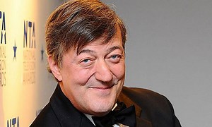 Stephen Fry reveals extent of his injuries after falling off a stage in September