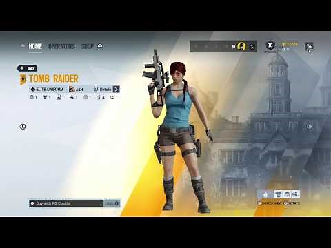 Ash Tomb Raider Elite Set - Rainbow Six Siege