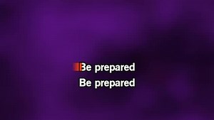Karaoke Be Prepared - The Lion King (2019 film) - CDG, MP4, KFN - Karaoke Version