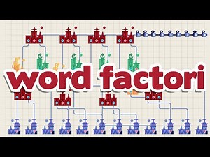 LEARNING HOW TO SPELL WITH FACTORIES! - WORD FACTORI