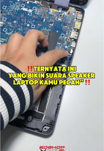 Teknik Memperbaiki Speaker Kresek pada Laptop