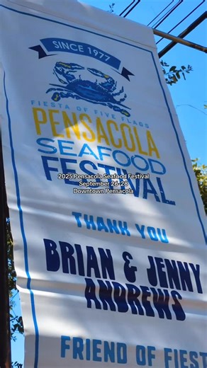 The Pensacola Seafood Festival is just over 2 weeks away, and we cannot wait for one of the most flavorful weekends of the year🦐🎶 From fresh seafood and live music to arts, crafts, and local vendors—you’ll want to experience it all. Mark your calendars and find more details on our website! 🌊✨ #pensacolabeach #pensacola #events #pensacolaseafoodfestival | Pensacola Beach