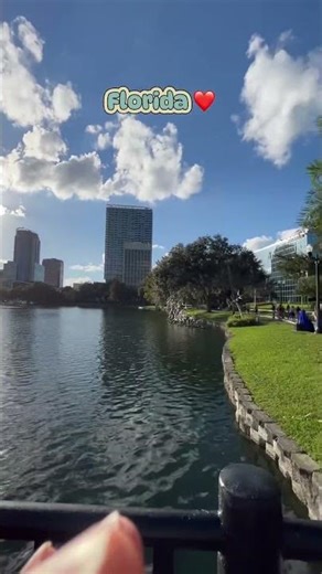 📍Lake Eola Park , Florida ❤️