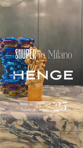 Henge｜Milan Design Week 2025 EP05｜原質靈魂語彙 Raw Materiality, Spatial Soul