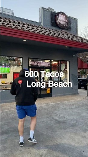600 Tacos 📍 Long Beach #longbeach #foodie #foodreview
