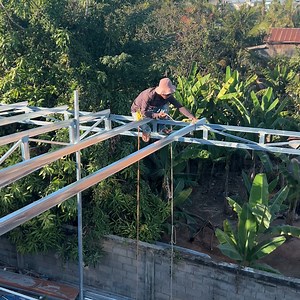 46K views · 312 reactions | Tricks Of Welding Galvanized Square Pipe For Roof Trusses | DIY crafts PR | Facebook