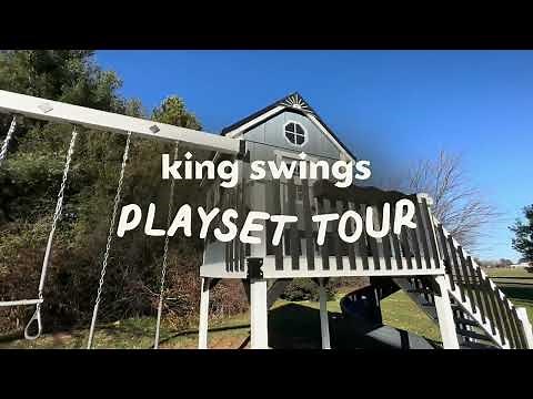 🎥 The Mansion Playhouse Tour - Now in Slate Blue! 🏰✨