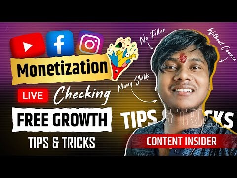 Fast Growth On YouTube Facebook Instagram | Monetization Problem Resolve #Verticallivefeed