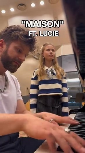 Here’s a sneak preview of my first ever ORIGINAL song titled “Maison” featuring Lucie! The song will officially be released in 3 weeks 🤯 I can’t wait to share my new music with you all very soon! 🎹 🎼 #music #piano #singing #vocal #artist #songwriter | Emilio Piano