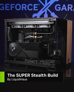 ⚠ New GeForce Garage Build ⚠ We brought in John & Ellie of @liquidhaus to show off their sleek stealth build powered by the new GeForce RTX 4080 SUPER. See the full video on YouTube: https://nvda.ws/492b2fj | NVIDIA GeForce Philippines