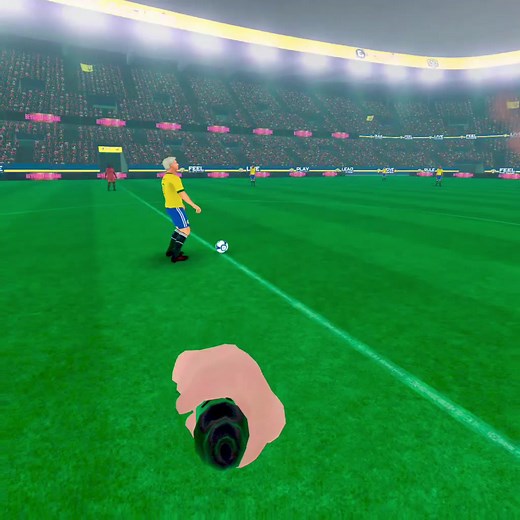 Motion Soccer PRO VR: شرح لعبة الحكم واللعب بالكيبورد