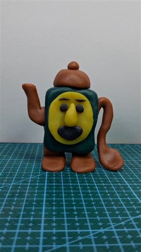 I made Brr Brr Patapim x Ta Ta Sahur anomali with Clay #clay #modifycrafts #anomali