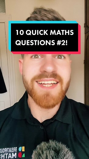 10 Quick Maths Questions Part 2! Would You Rather Maths Questions