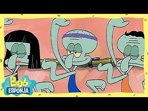 ¡Ciudad Calamardo! | Bob Esponja en Español