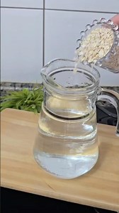 Simple Oat Water Drink for Digestion☺️