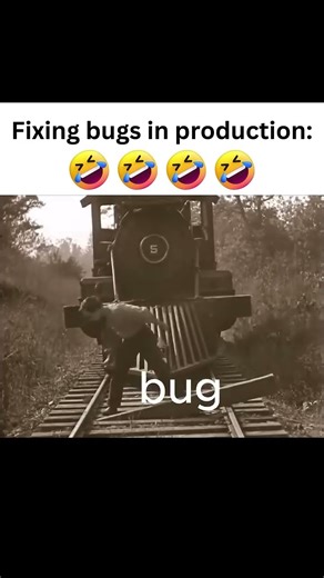 fixing bugs in production #funny #programming #coding #javascriptframework #javascriptlibrary