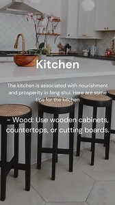 Create a balanced and harmonious kitchen with this Feng Shui tip! ✨🏡 Do you follow any Feng Shui principles in your kitchen design? Let us know in the comments! 👇 #FengShui #HomeEnergy #KitchenDesign #InteriorWellness #HarmoniousLiving #FranceandSon | France and Son