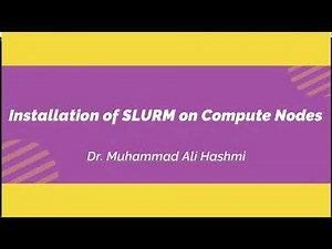 How to Make a Cluster Computer | Part 06 - Installing Slurm on Computer Nodes/Worker Nodes