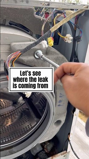 Lg Front Loader Leaking #applianceknowledge #diy #lgwashingmachine